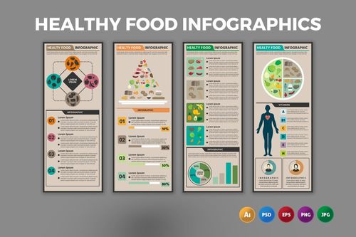 健康食品 信息图形 图形设计 健康 食品 设计素材 设计素材